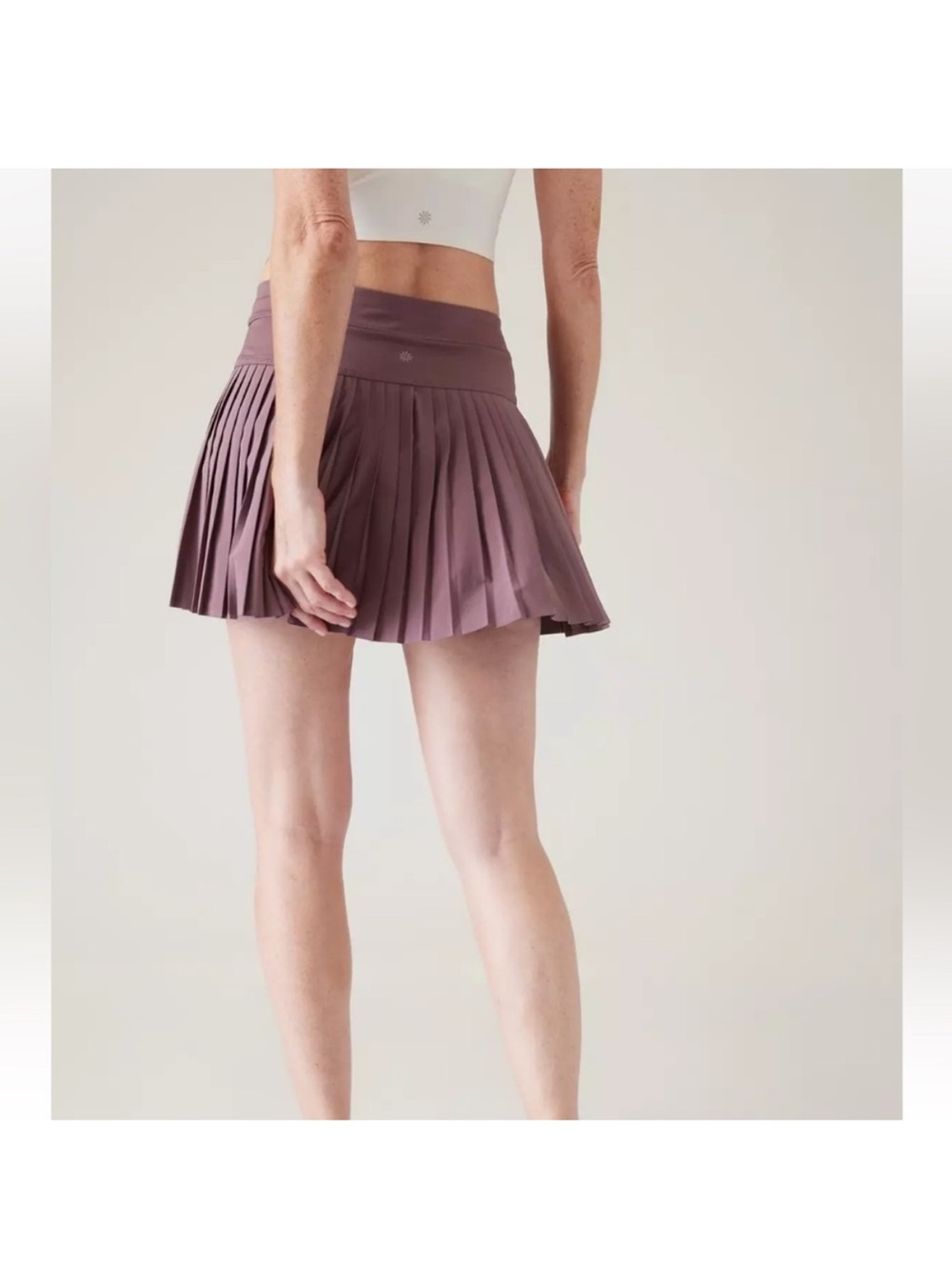 Athleta Purple Pleated Skater
Mini Skort Athletic, Medium, Excellent Condition